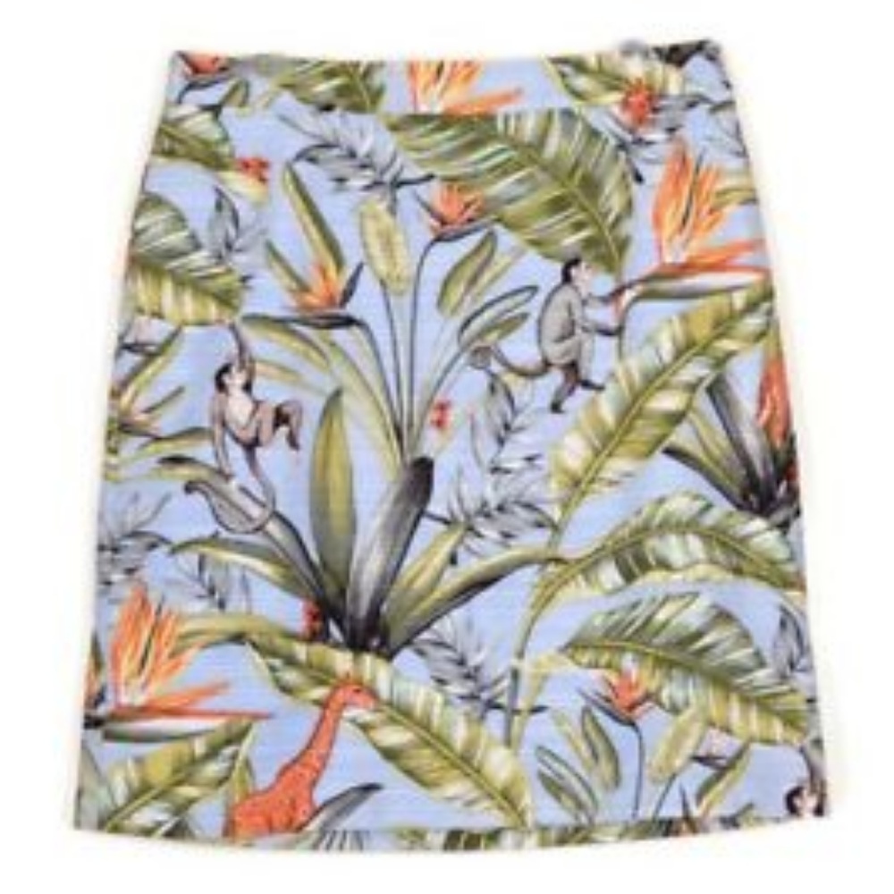 Ann Taylor Jungle Print Skirt